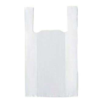 Bolsa Camiseta 35x40 Blanca - 100 Uni