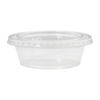 Pote Degustación 1.5 OZ con Tapa - 100 Uni