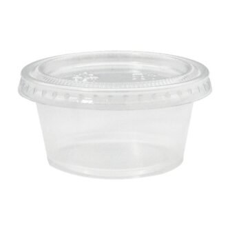 Pote Degustación 2 OZ con Tapa - 100 Uni
