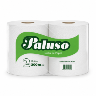 Toalla Papel Paluso Continua 2x200 mts