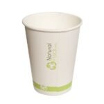 Vaso Compostable 12 oz Blanco - 50 Uni
